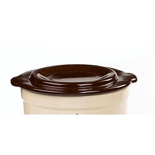 OHIO STONEWARE غطاء وعاء حفظ 3 جالون من أوهايو ستون وير - Image 3