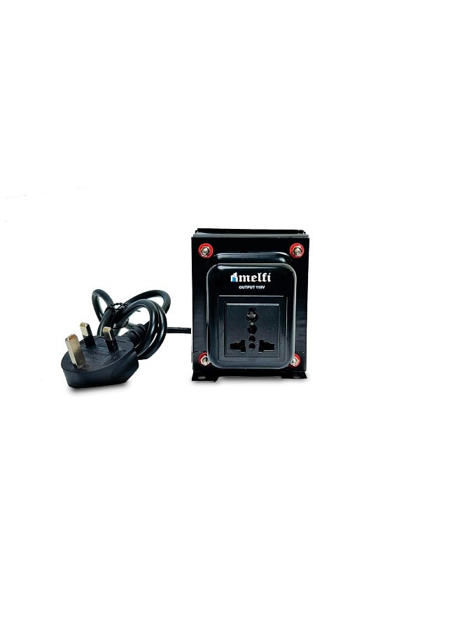 melfi Melfiâ„¢ 200 Watt Step Down Transformer. 220 Volt to 110 Volt Voltage Power Converter  - Image 2