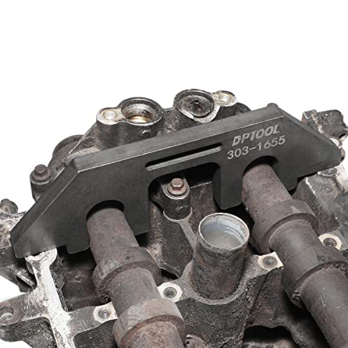 DPTOOL 303-1655 Camshaft Aligning Tool Compatible with Ford 3.5L V6 EcoBoost Upgraded GT F-150 Expedition Lincoln Navigator Cam Alignment Timing Tool with Cylinder Head Screw Removal Socket - Image 3