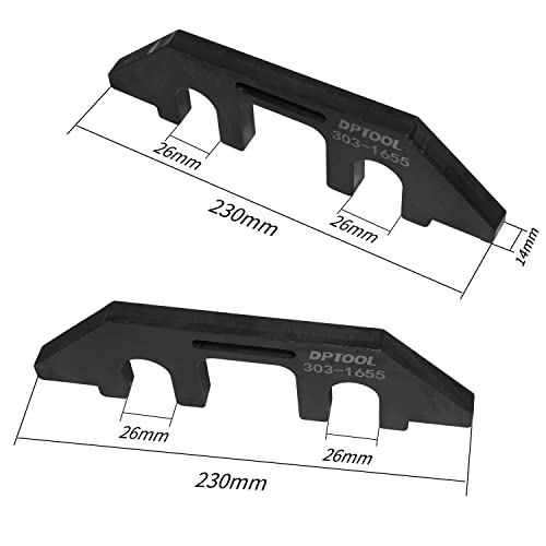 DPTOOL 303-1655 Camshaft Aligning Tool Compatible with Ford 3.5L V6 EcoBoost Upgraded GT F-150 Expedition Lincoln Navigator Cam Alignment Timing Tool with Cylinder Head Screw Removal Socket - Image 5