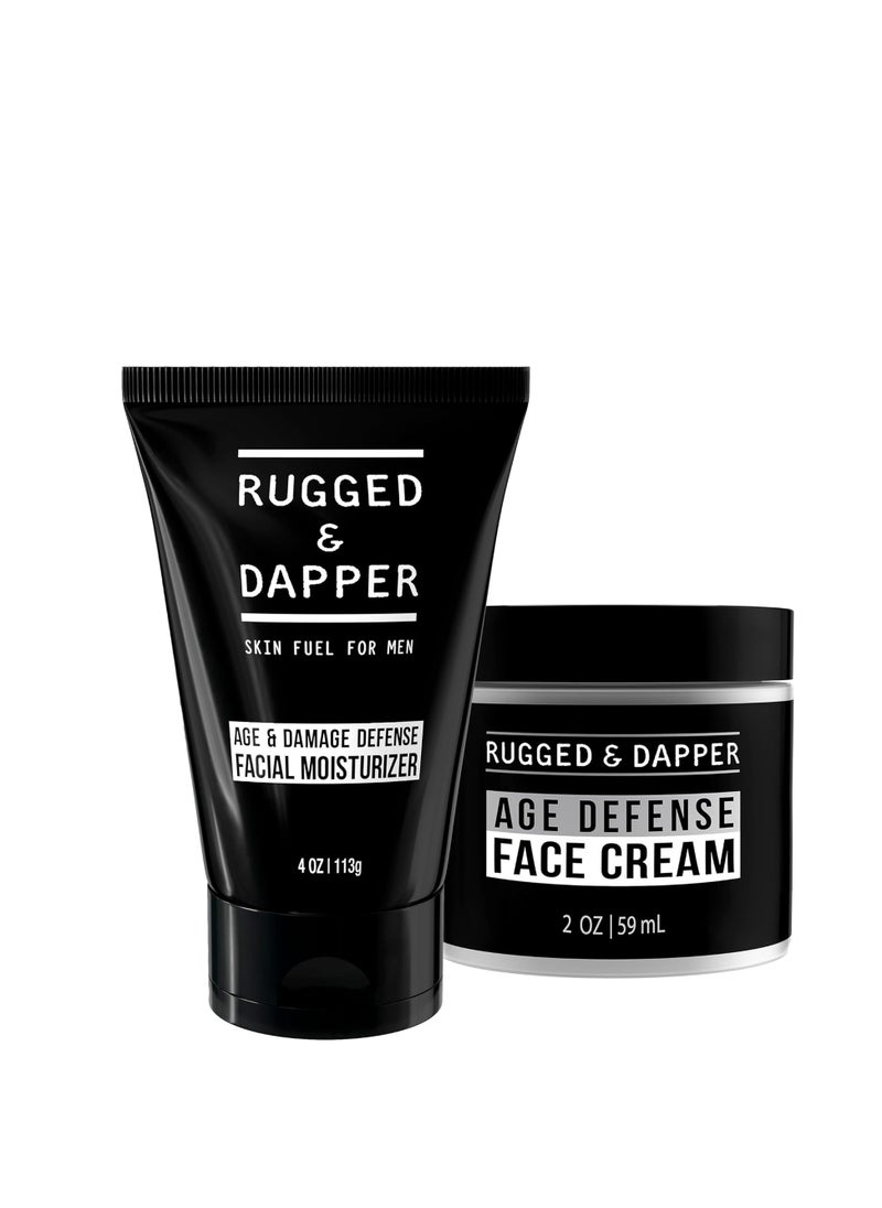 RUGGED & DAPPER RUGGED & DAPPER Hydration Daily Face Moisturizer and Night Cream Bundle 
