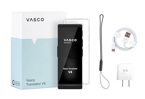 Vasco Electronics جهاز مترجم اللغات فاسكو V4 112 لغة إنترنت مجاني مدى الحياة في حوالي 200 دولة أحمر روبي - Image 3