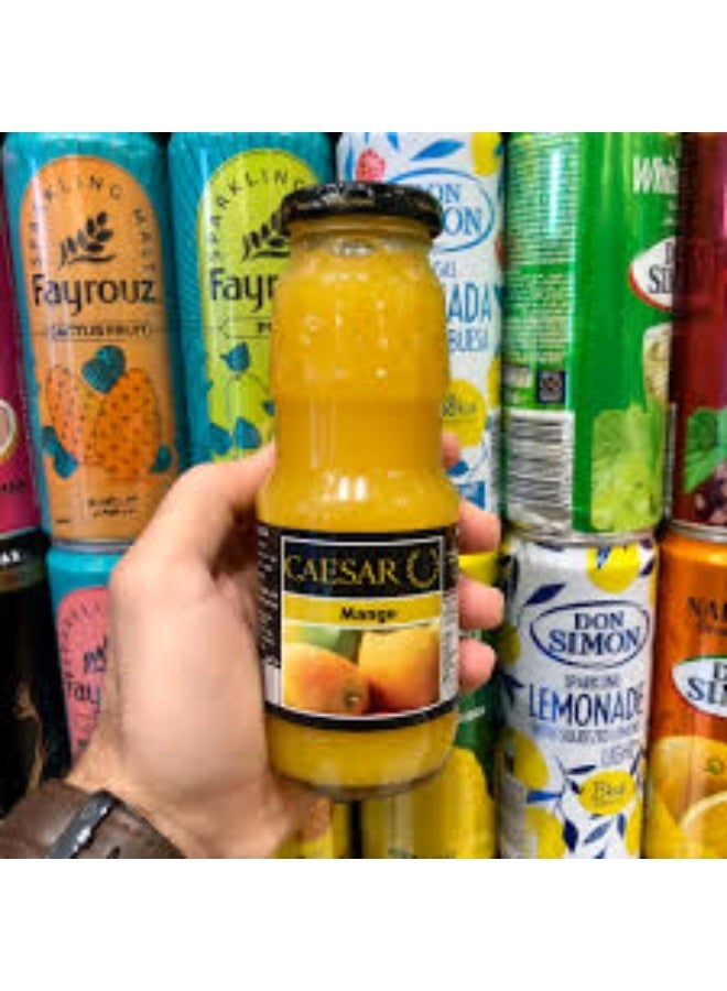 Caeser Caesar Mango Juice, 250ml – Pack of 3 | Refreshing Tropical Mango Drink | Sweet & Fruity Beverage for Kids & Adults - Image 2