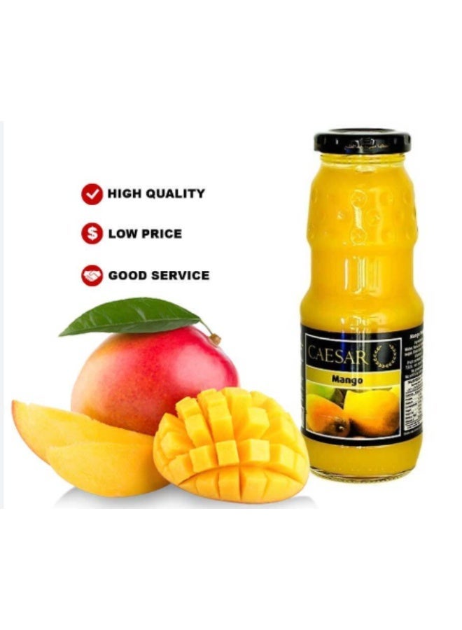 Caeser Caesar Mango Juice, 250ml – Pack of 3 | Refreshing Tropical Mango Drink | Sweet & Fruity Beverage for Kids & Adults - Image 3