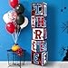 Feifeiya 5 Pcs Spider 3rd Birthday Decoration Spider Theme Balloon Boxes three Letter Box Blocks for Boy Three Years Old Birthday Party Decoration Backdrop Photoshoot Props - Image 2