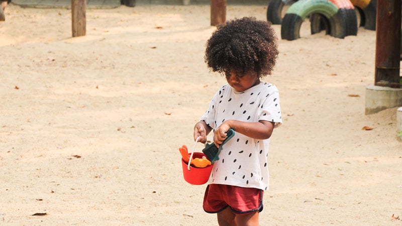 PlanToysÂ® Sand Play Set Wooden Montessori Outdoor Sensory and Fine Motor Toy | Creative, Tactile and Imaginative Beach Learning Activity | Eco Friendly Sand Tools for Open Ended Play - Image 5