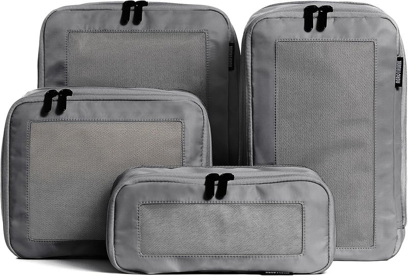 Aerotrunk مكعبات تعبئة مضغوطة من (4 قطع، لون رمادي) - Image 1