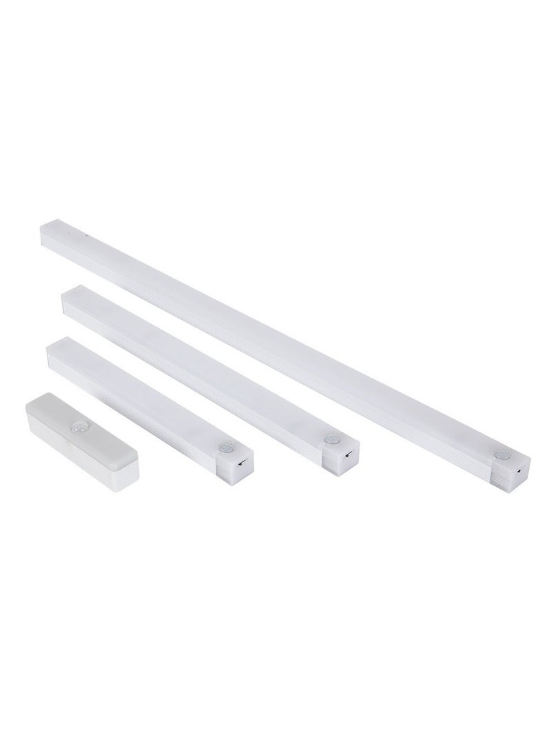 Multifunctional Induction Long Style Light Bar - 20CM Warm Light, Motion Sensing, Adjustable Brightness  Color Temperature, USB Rechargeable, Ideal for Home  Dorm Use - Image 1