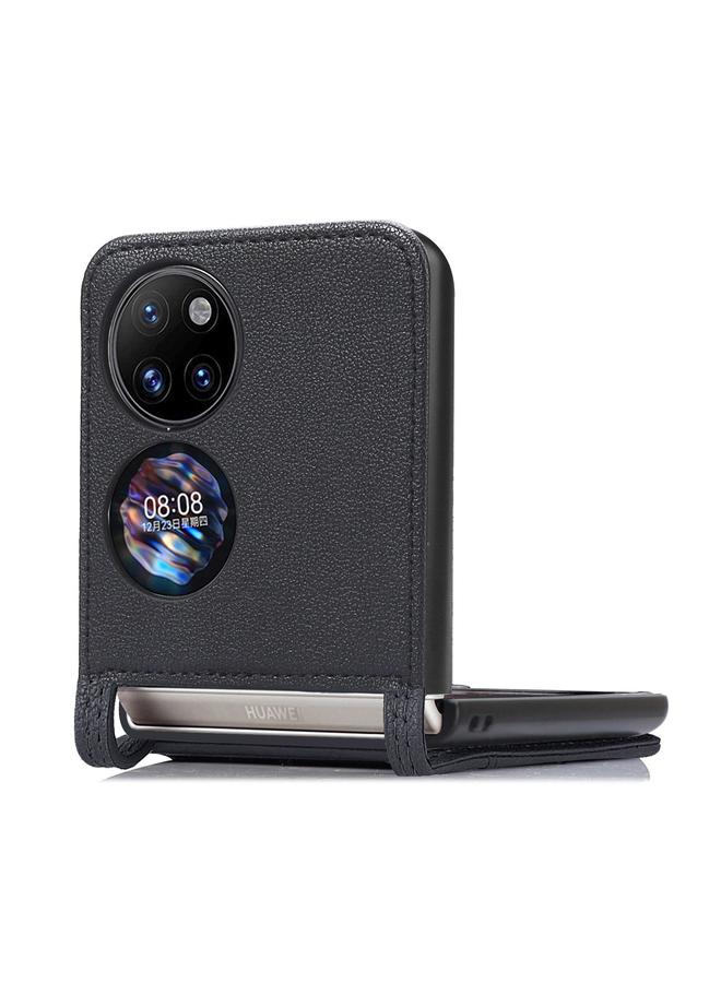 Zaboon Case For Huawei P50 Pocket Lambskin Texture Card Folding Phone Case - Image 4