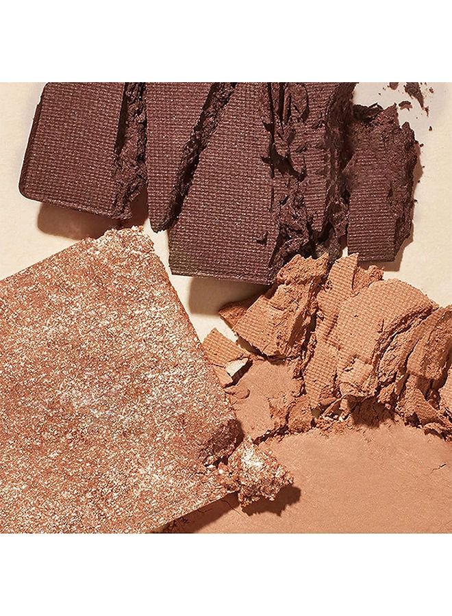 LANGMANNI Eyeshadow Palette Chocolates 9 Colours Contour Palette Brown Eyeshadow Make Up Palettes Long Lasting Shimmer Matte Highly Pigmented Natural Look Travel Size Eye Shadows Palette For Women Girls - Image 3