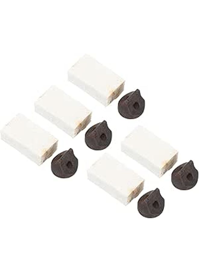 Erhu Mute Practice Tool Set 5 Pack Wooden Easy Install Volume Reducer For Beginners - Image 1