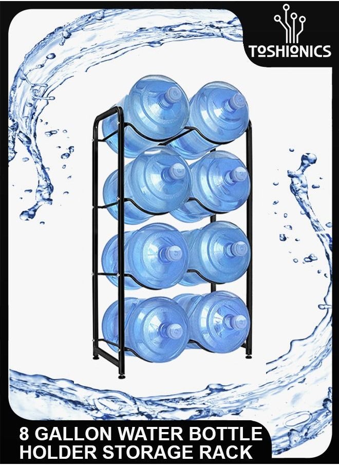 Toshionics Toshionics Heavy-Duty 5-Gallon Water Jug Storage Rack - Tiered Organizer Shelf for Home, Kitchen, Office, Garage, Restaurant, Gym - Reinforced Cooler Holder Stand with Random Color Option  - Image 1