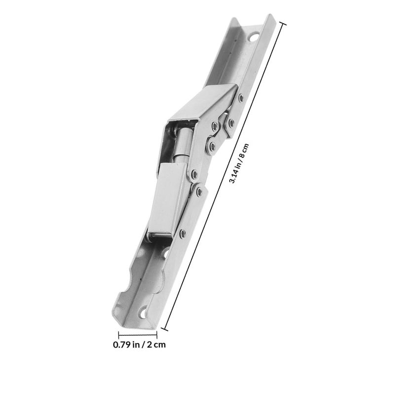 4pcs 90 Degree Corner Cabinet Door Hinges Small Curved Folding Table Repair - Image 3