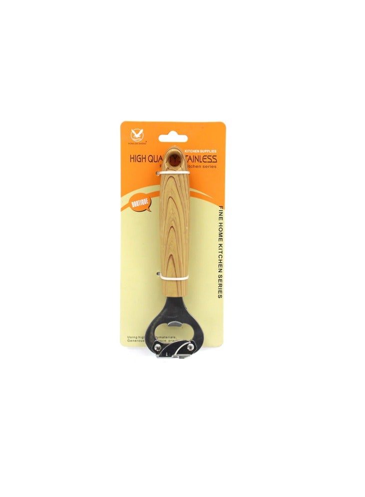 AL QADAH Stainless Steel Bottle Opener Side Cut Plastic Handle  - Image 3