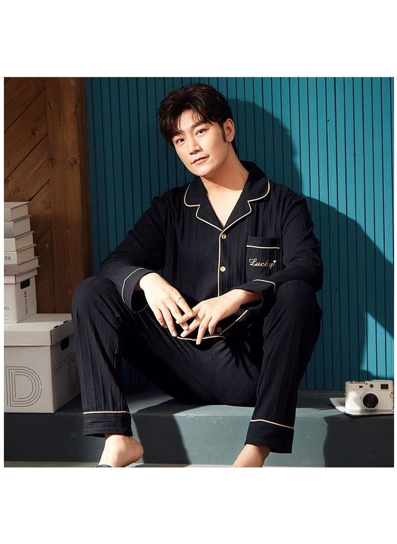NIBEMINENT Fashion Cotton Plus Size Men's Pajamas  - Image 2
