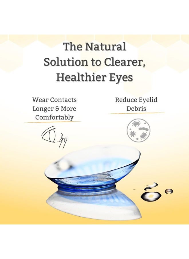 TearRestore NeutraWipe Hypochlorous Eyelid Wipes. Natural Hypoallergenic Eyelash Cleanser For Dry, Red, Itchy, Swollen, and Irritated Eyes, (30 Count) - Image 5