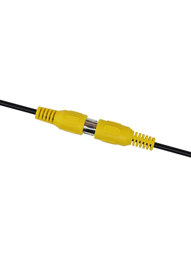 RCA Male-to-female Car Audio Line Audio And Video Lotus Head Line AV/rca Plum Head Extension Line Set Top Box Line-Color:Black-Length:1 M  - Image 2