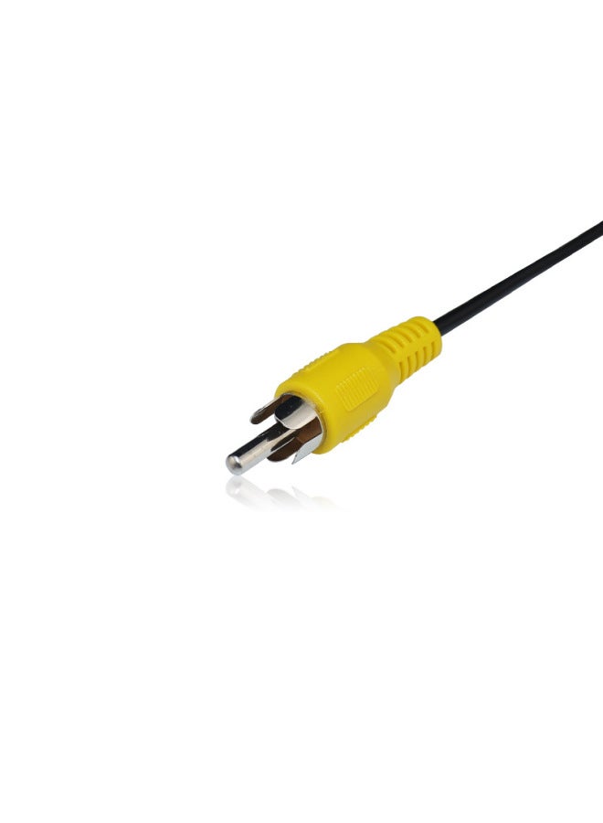 RCA Male-to-female Car Audio Line Audio And Video Lotus Head Line AV/rca Plum Head Extension Line Set Top Box Line-Color:Black-Length:1 M  - Image 4