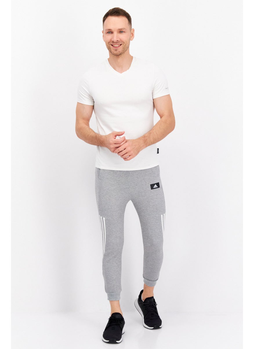 Adidas Men Sportswear Fit Training Pant, Grey  - Image 2