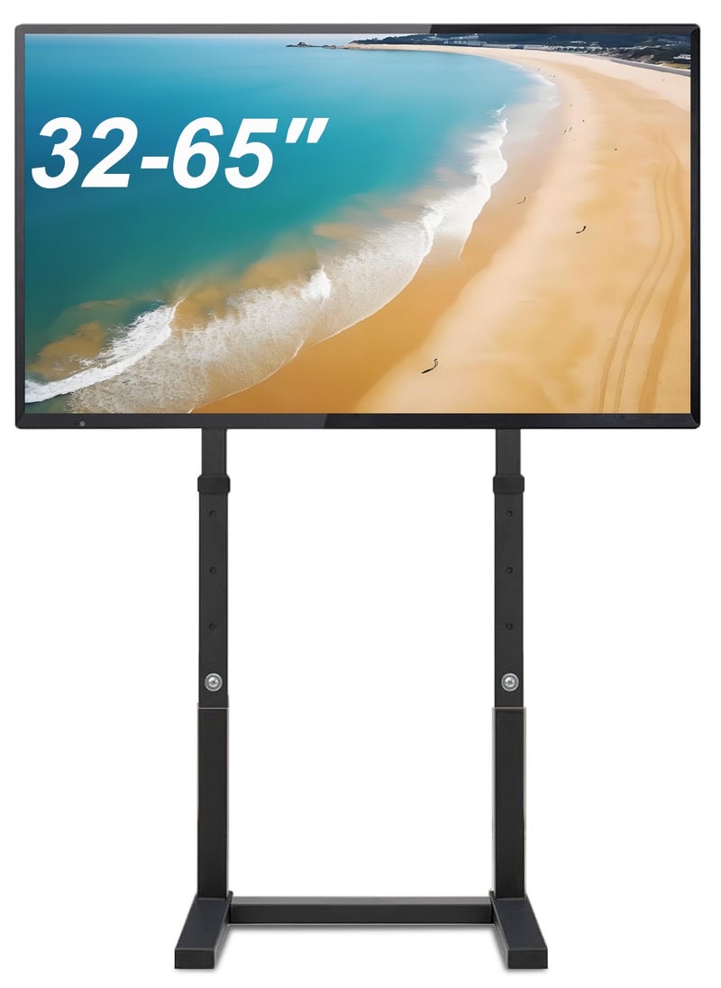 Chulovs Chulovs Floor TV Bracket for 32-65 inch LCD LED Screens TV, Adjustable TV Bracket Holds Max VESA 600x400mm and Load 40KG  - Image 1