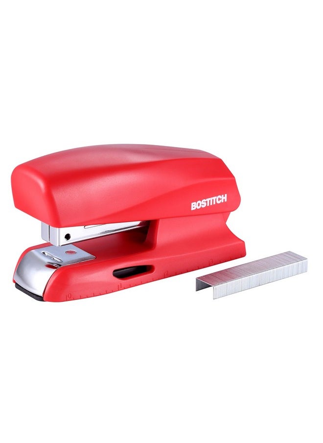 Bostitch - Office 20 Sheet Stapler, Mini Stapler, Fits Into The Palm Of Your Hand; Red (B150-Red) - Image 1