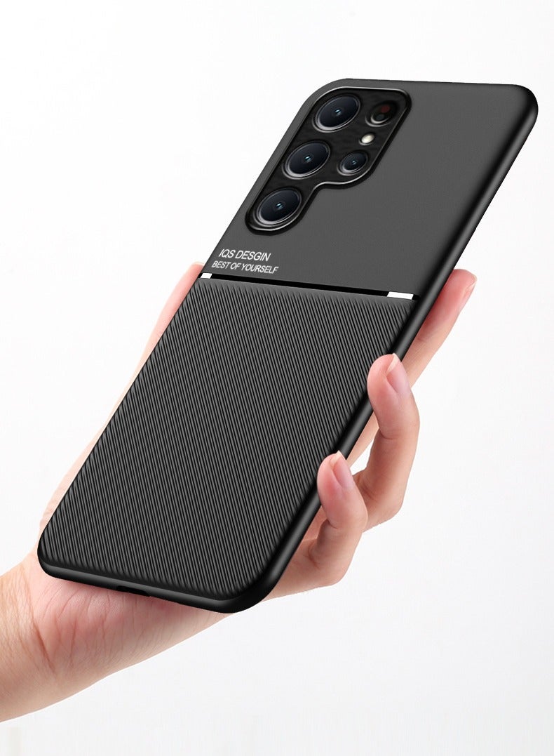 for Samsung Galaxy S23 Ultra Case Back Cover with Magnetic and Protector Anti-Scratch Shockproof Phone Accessory,Black. - Image 4