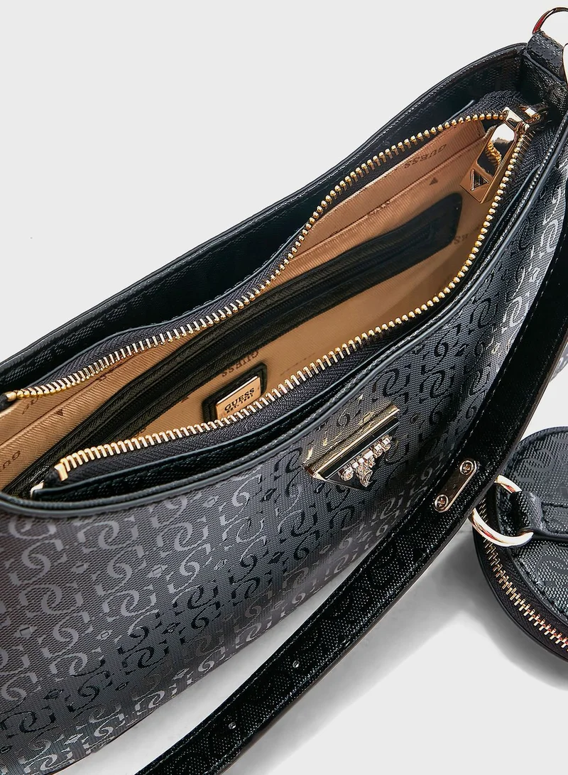 GUESS Alexie Top Zip Shoulder Bag
