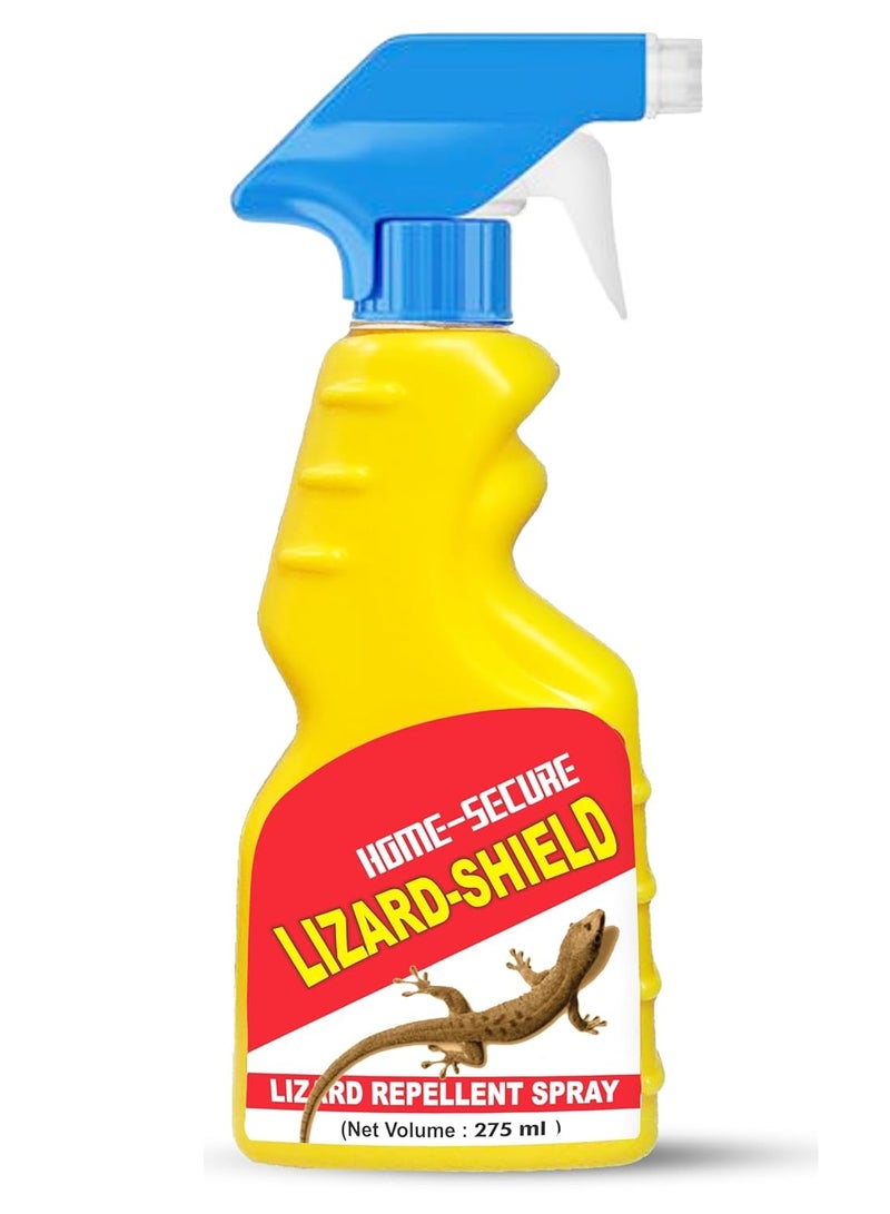 Lizard-Shield Lizard Repellent Spray | Chemical-Free Anti Lizard Spray | Natural, Herbal, Safe Lizard Repellent For Home -275 ml, Upto 90 Days Long Lasting Protection From Lizards - Image 1