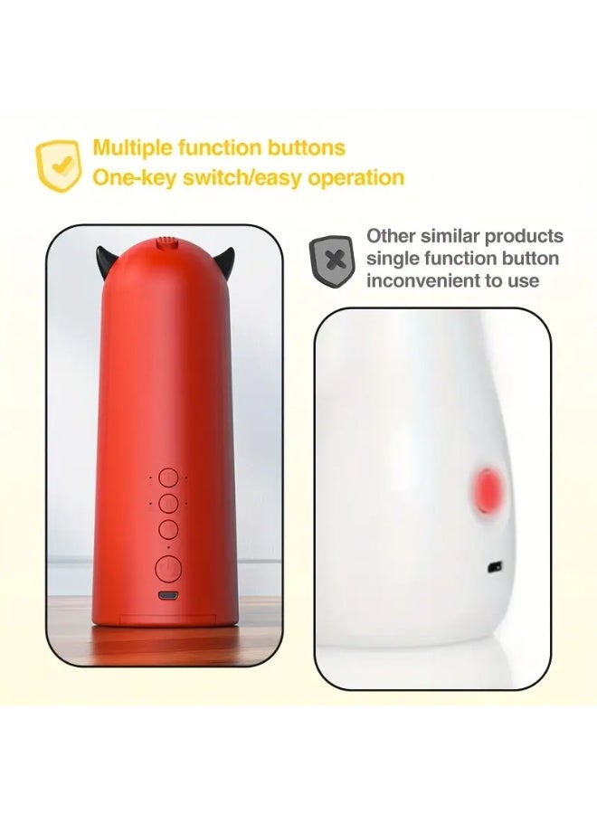 Automatic Laser Cat Toy, Auto-rotating Infrared Light, Multi-level Adjustment, Fast and Slow Mode, Battery Not Included - Image 3