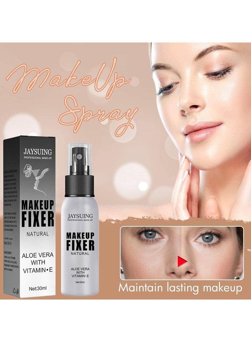 Jaysuing Makeup Setting Spray, Makeup Spray, Makeup Finishing Spray, Makeup Mist, Facial Mist Spray, Long Lasting Formula, Fixing and Finishing Spray for Face, 30ml - Image 4