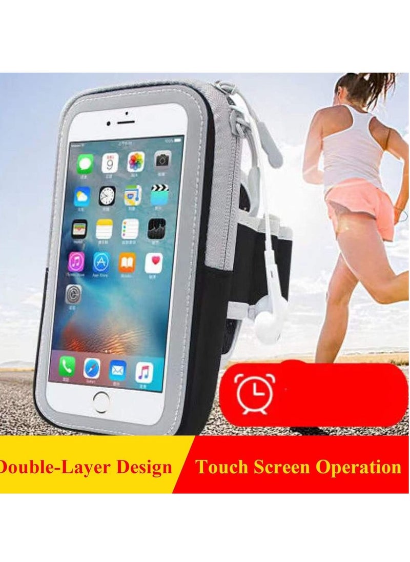 Beauenty - Running Armband Phone Holder For Running Full Touchscreen Phone Arm Bands For Running Sports Phone Holder IPhone 13 Pro Max 12 11 Xs Xr 8 7 Galaxy S20 S10 S9 S8 - Image 1