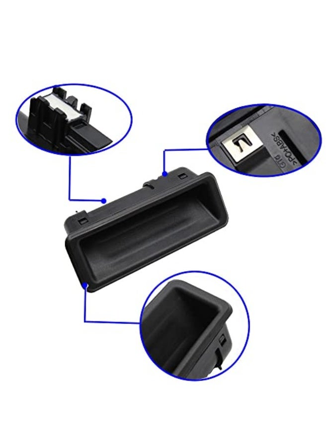 Generic Goodithy Trunk Handle Release Switch Car Rear Door Tailgate Trunk Boot Lid Locking Pull Switch for BMW 1 3 5 X1 X5 X6 Series E82 E88 E90 E91 E92 E93 E60 E61 E84 E70 E71 - Image 5
