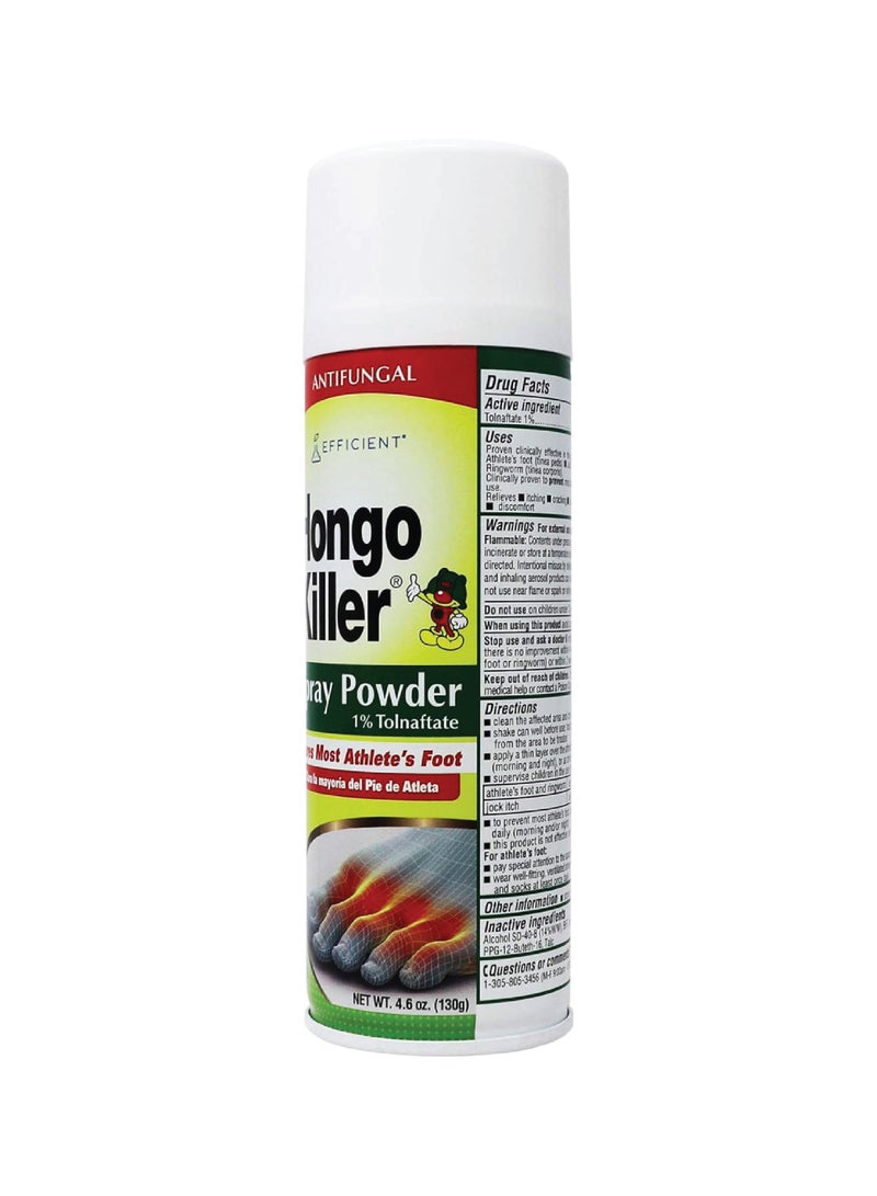 Hongo Killer Antifungal Foot Spray Powder | Relieves Itching, Burning, Cracking | 130g - Image 2