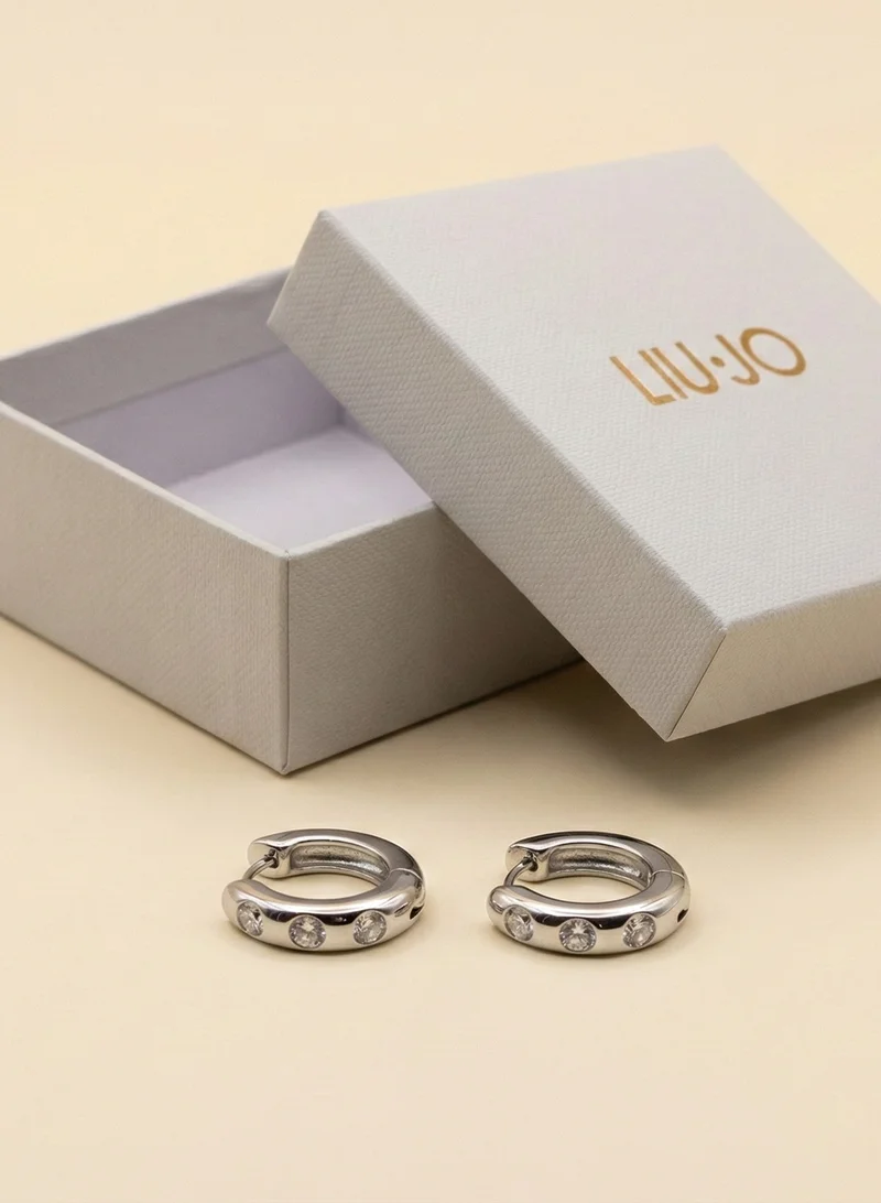 Liu Jo  Liu Jo Claw Silver Earrings for Women | Best Price UAE