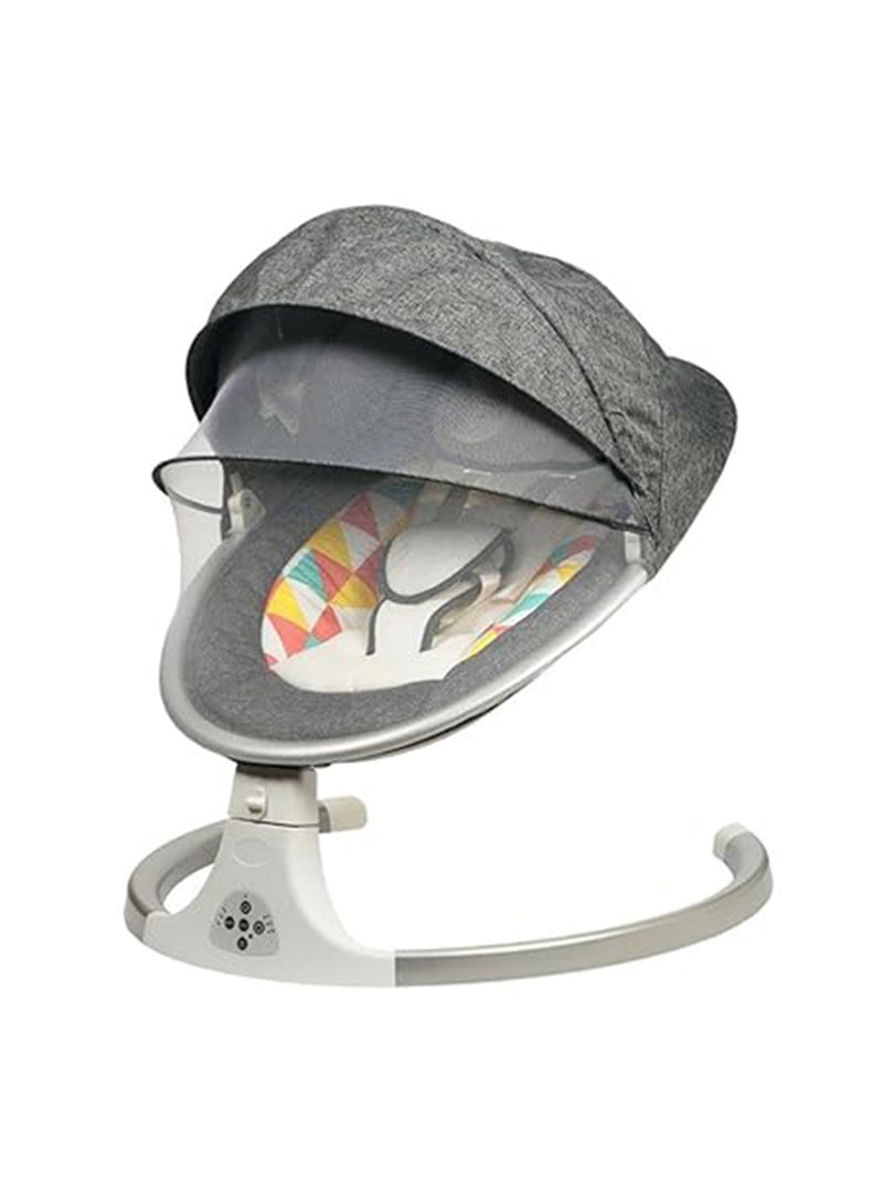 سرير أطفال متعدد الوظائف مزود بشبكة ناموسية مدمجة مع ألعاب معلقة للأطفال - Image 3