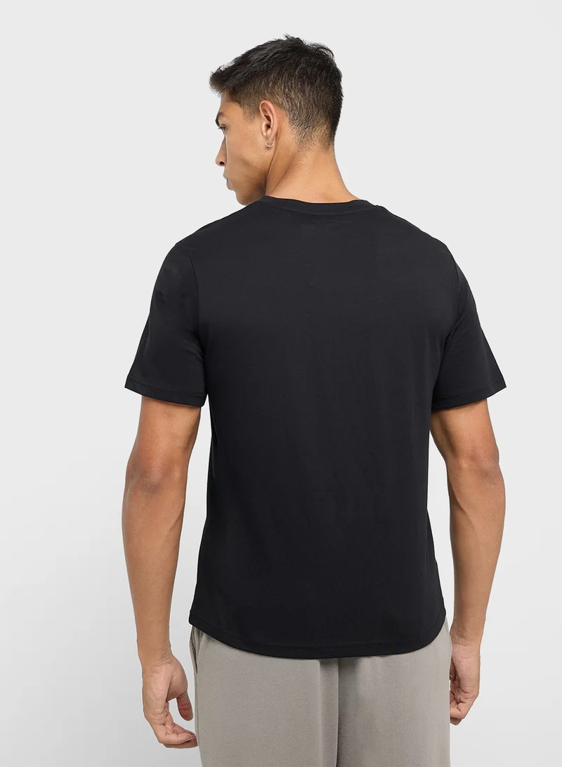 جاك اند جونز Graphic Crew Neck T-Shirt