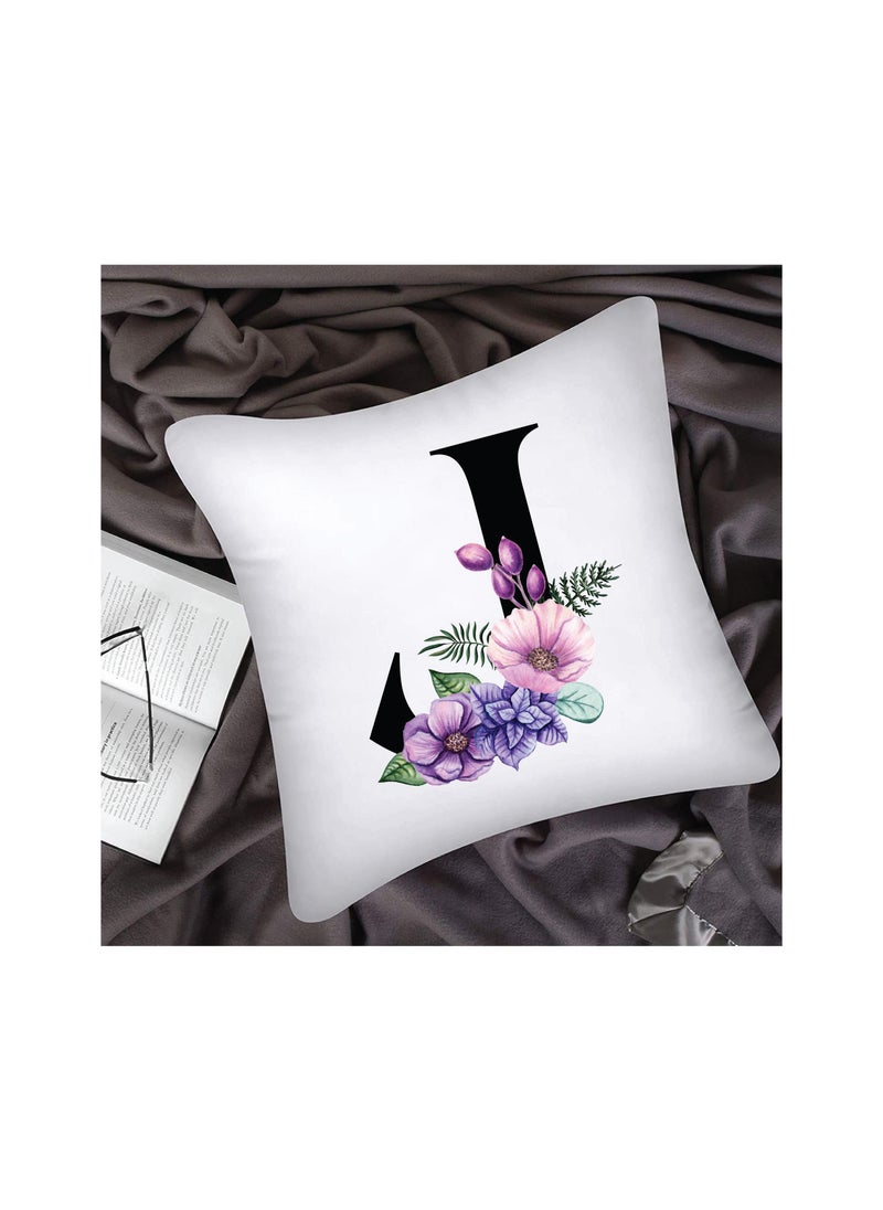 PRINTSHOP4ME Cushion Cover with Filler with Your Favorite Letter in the Alphabet Printed -Give as a Gift to a Friend or Loved one  - Image 4