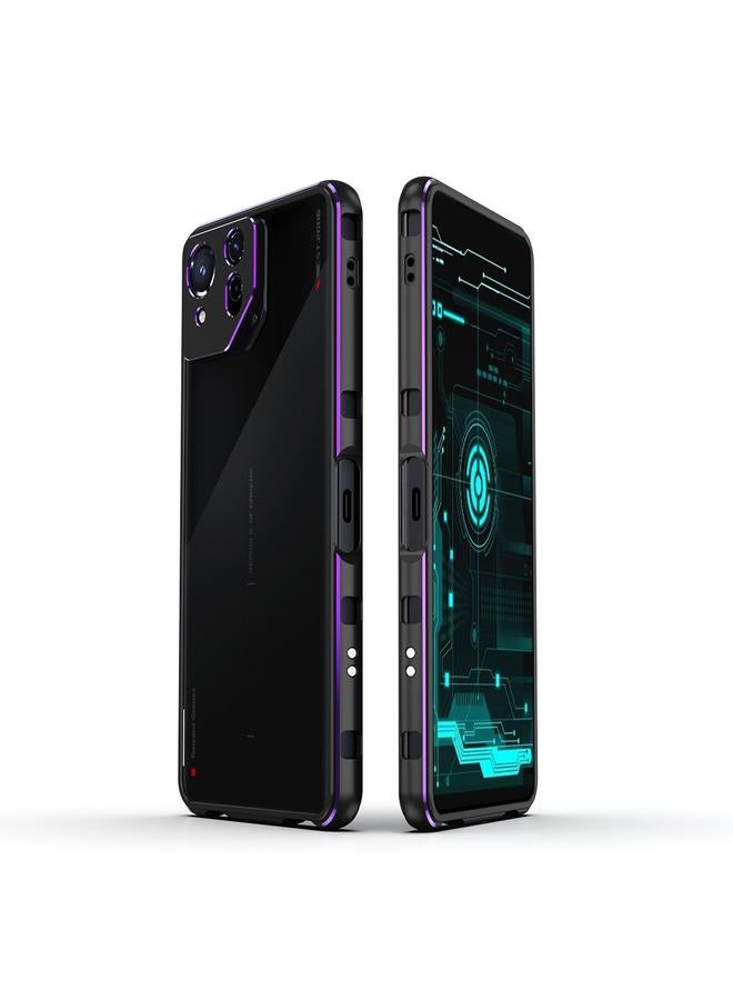 اس-توب جراب لهاتف ASUS ROG Phone 8 مع واقي عدسة + جراب هاتف بإطار معدني - Image 2