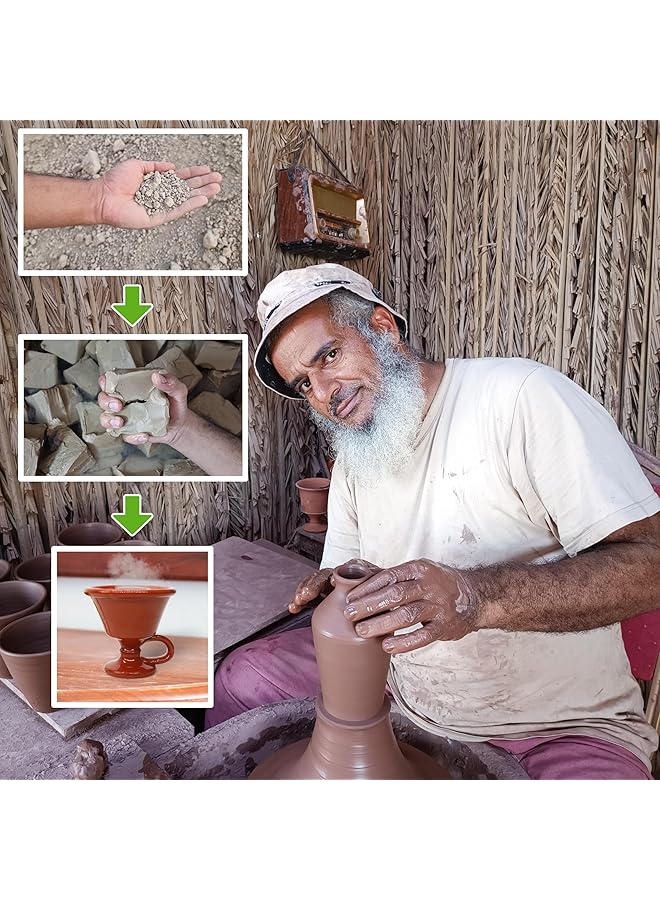 erorex Incense Burner With Tong Marble Incense Holder Bakhoor Holder For Home Decor Handmade With A Distinctive Character Bakhoor Burner Oud Burner For Home And Office - Image 5