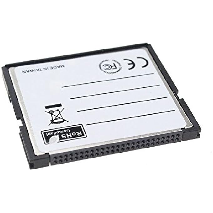 rayihni DUAL PORT TF TO COMPACT FLASH UDMA CF TYPE 1 MEMORY CARD READER ADAPTER FOR CANON NIKON CAMERA, COMPATIBLE WITH MICRO SD/SDHC CARDS - Image 3