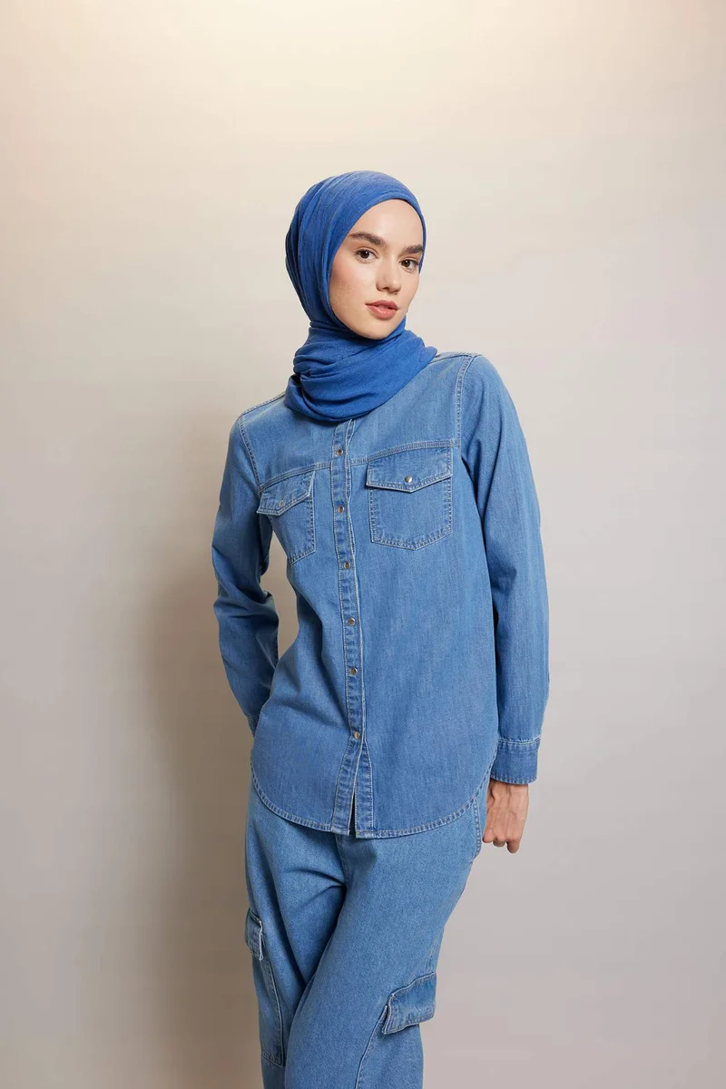 ديفاكتو Woman Crepe Shawl