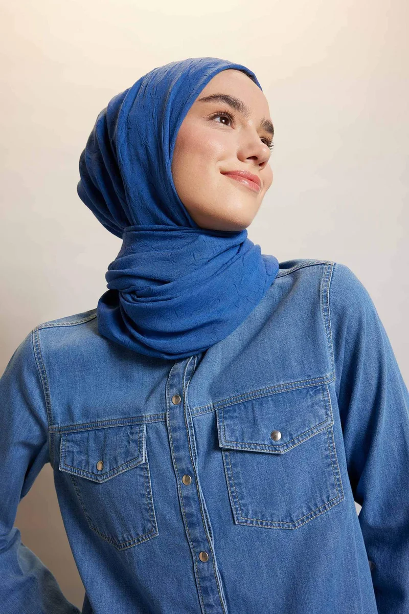 ديفاكتو Woman Crepe Shawl