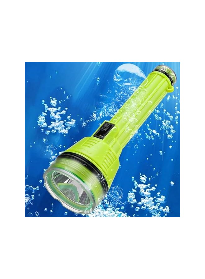 promass Dive Light, Scuba Diving Flashlight, Flashlight Dive Torch, Underwater Light Waterproof Flashlight, 200 Meters Night Dive Lighting Torch with Strap for Scientific Research, Exploration - Image 5