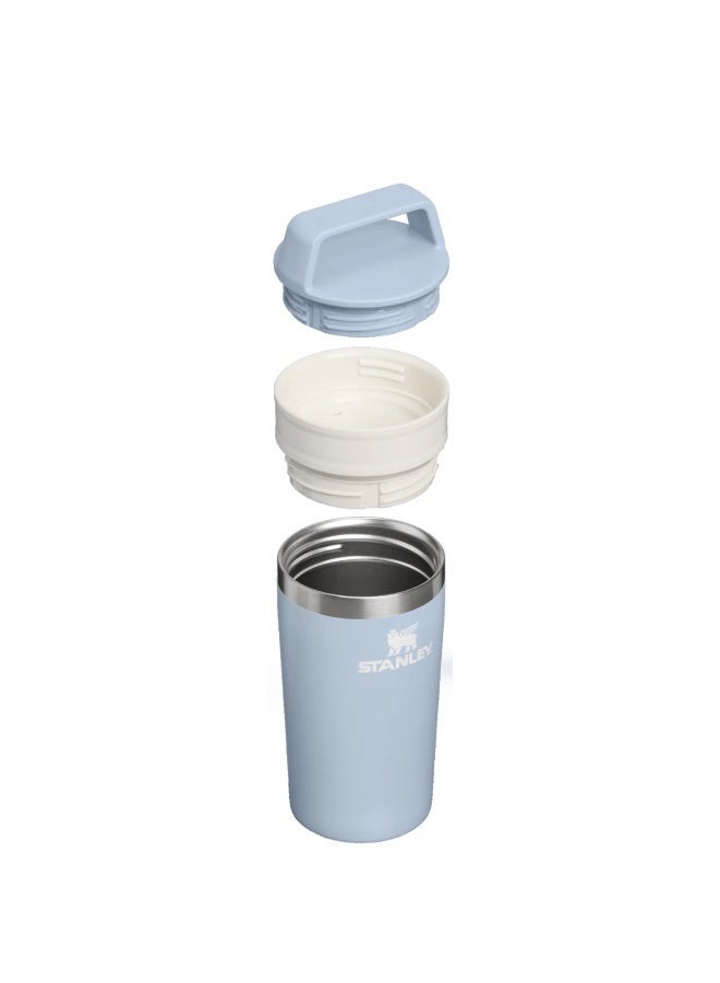 STANLEY 18/8 Stainless Steel Travel Mug, Vacuum Insulated Thermal Coffee Cup with Double Wall and Leakproof 2-Piece Lid, Reusable Hot and Cold Drink Mug for Coffee and Tea, Insulated Travel Coffee Cup for Car Cup Holder, Office, Work, University, Commute, Travel, Camping and Outdoor Use, BPA-Free, Dishwasher Safe - Image 2