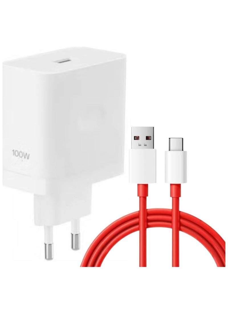 Lynacz Original Original SUPERVOOC 100W Charger + USB Type-C Cable Ultra Fast Power Adapter for OnePlus 13, 12, 11, 10, 9, 8, 7, Nord Series Smartphones - Image 5