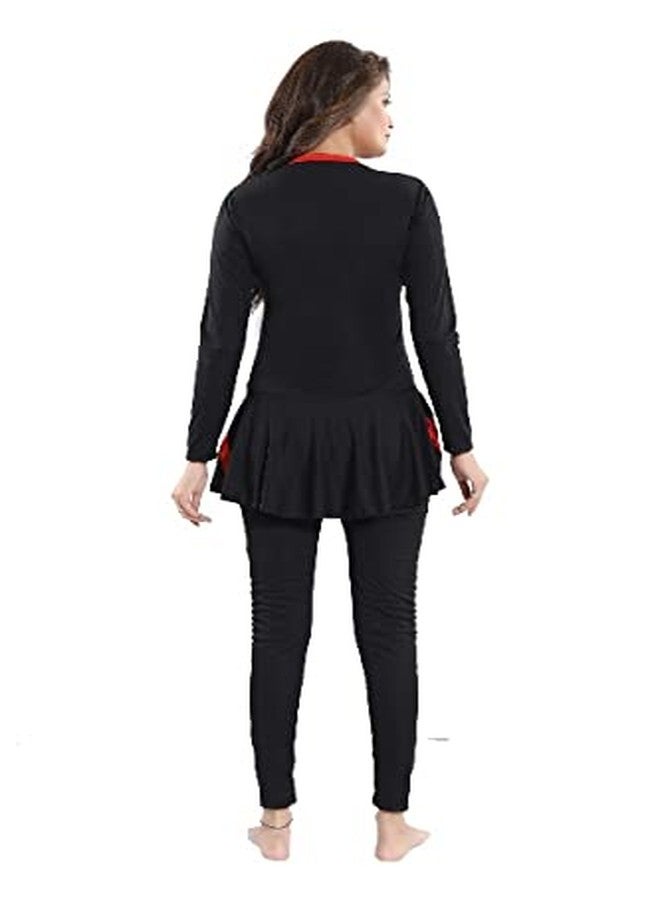 Aquado Womens Full Body Polyester Swimsuit (U.V.Protection) Padded - Image 4