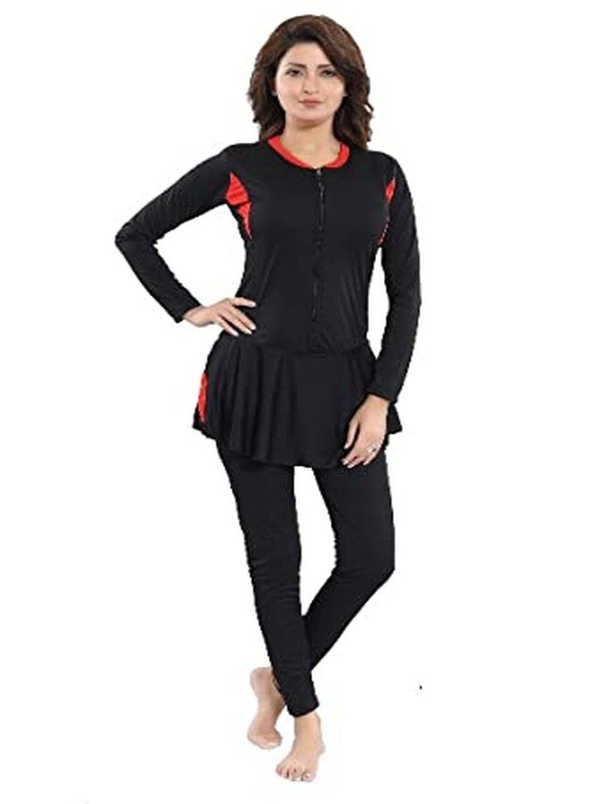 Aquado Womens Full Body Polyester Swimsuit (U.V.Protection) Padded - Image 1
