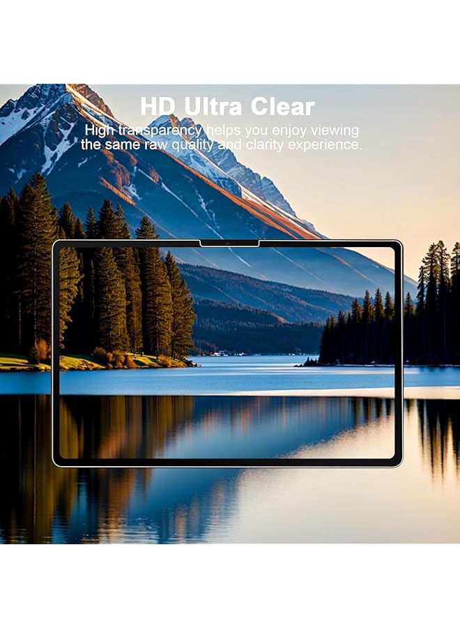 إيروريكس عبوة من قطعتين من واقي الشاشة لجهاز آيباد برو 13 بوصة إصدار 2024 موديل M4 الجيل السابع شفاف عالي الدقة مقاوم للخدش لجهاز آيباد برو 13 بوصة M4 جراب ملائم ومتوافق مع قلم حساس للمس - Image 5