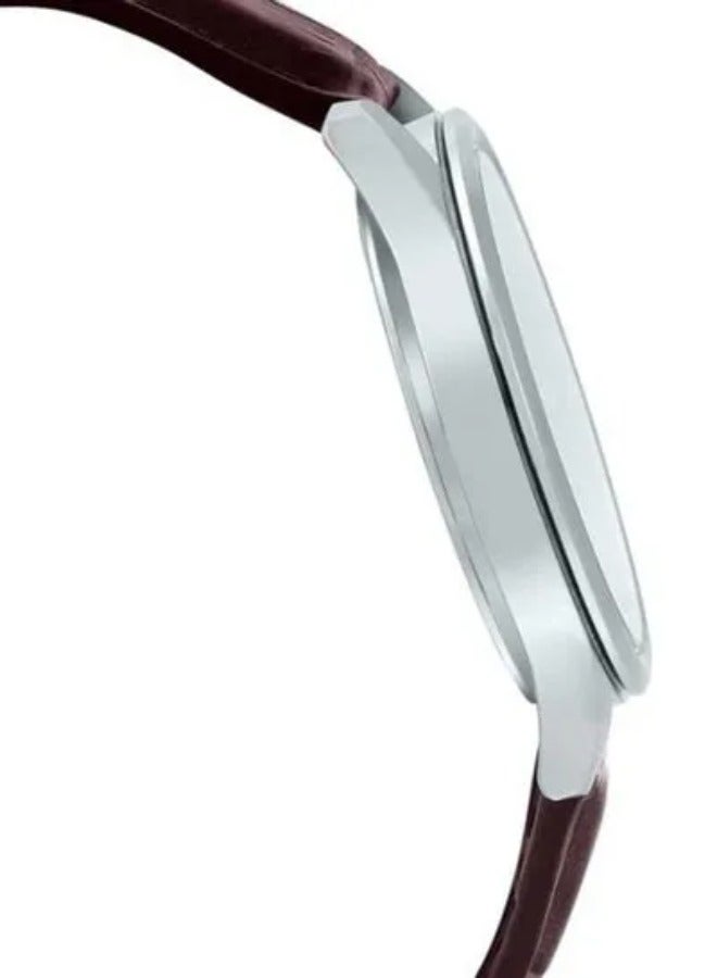 Casio Womens Quartz Watch, Analog Display and Leather Strap LTP-V002L-7B2UDF - Image 4