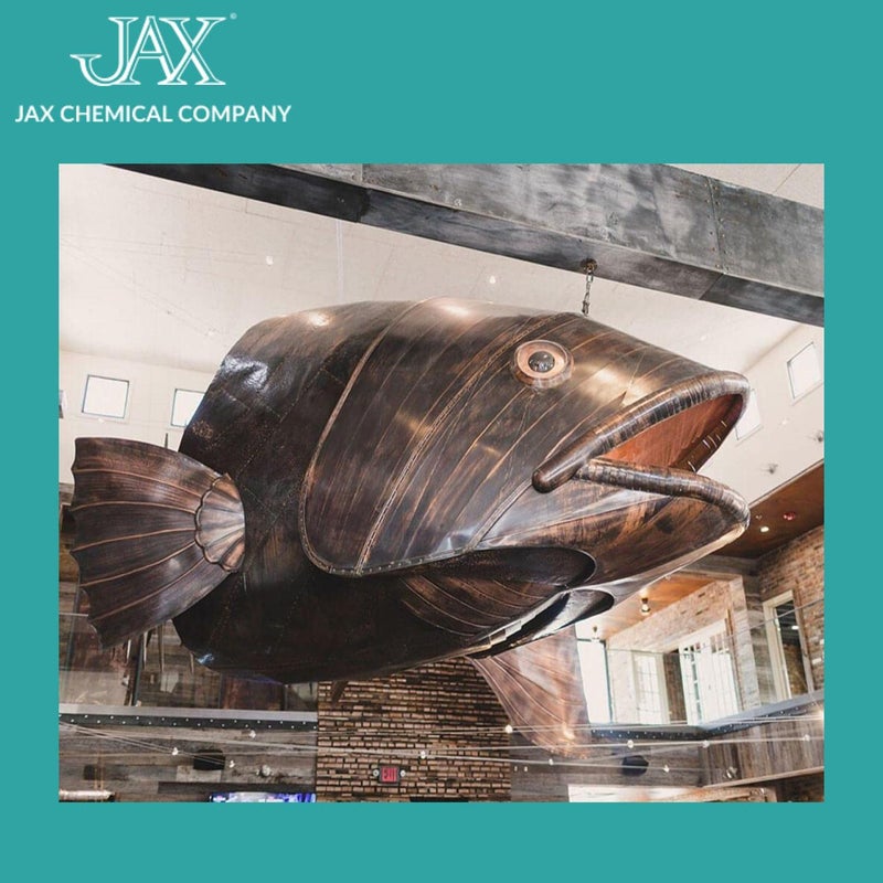 JAX Brown/Black Darkening - Metal Finish Solution - Antique Finish Without Heat or Electricity - 2oz - Image 4